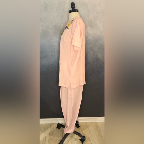 Vintage Lacy Afternoon Top & Pants Set by Shell Kepler – Size Medium - Picture 9 of 13